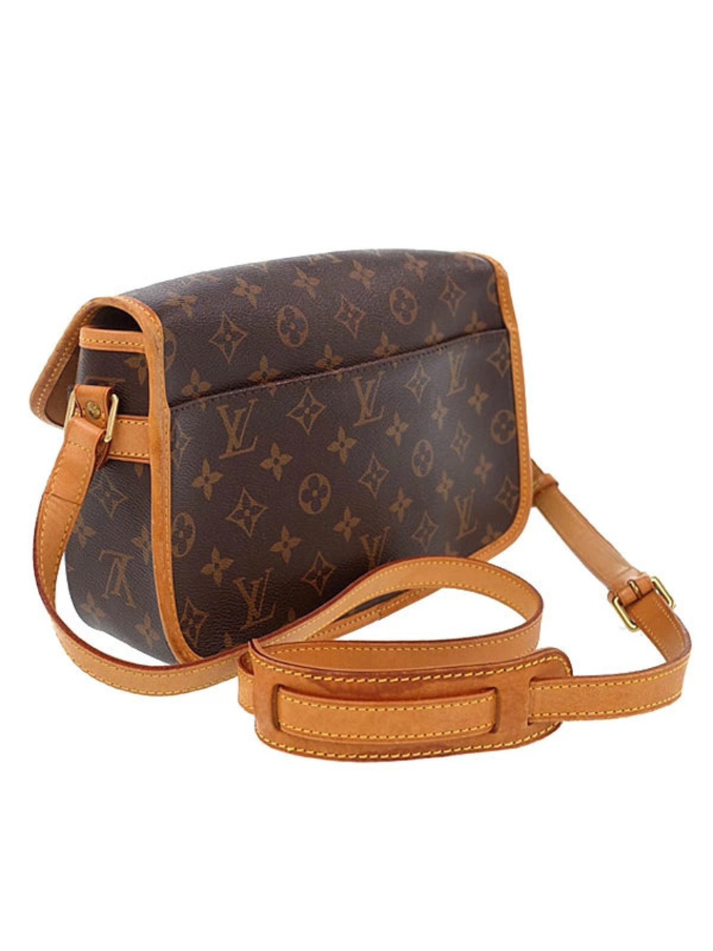 Louis Vuitton Sologne Shoulder Bag Monogram Brown